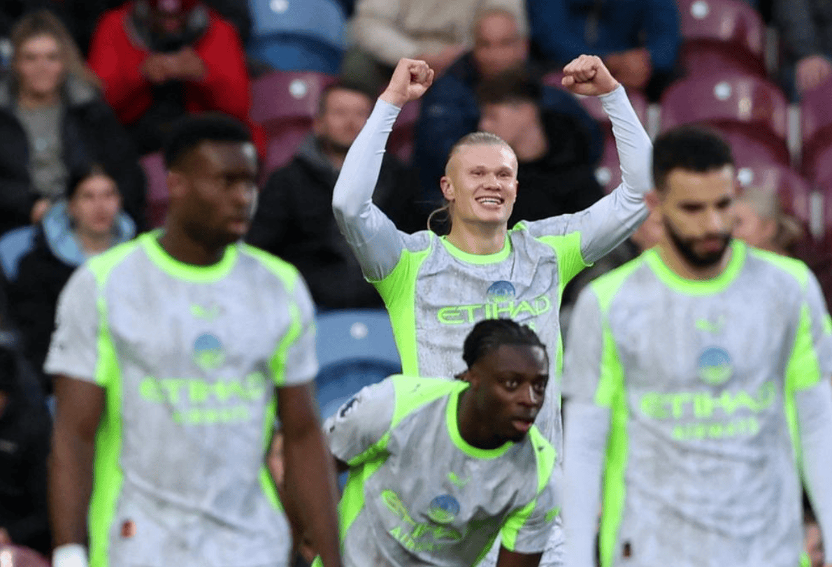 1-0险胜！英超榜首易主，曼城力压阿森纳，升到第1，哈兰德立大功